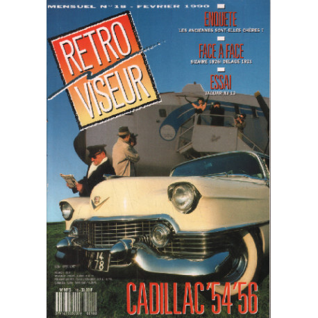 Revue rétroviseur n° 18 : dossier cadillac 54-56 , sizaire 1926 et...