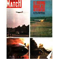 Paris match n° 993 / le boeing brulait en plein ciel