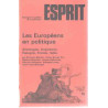 Revue esprit/ decembre 1979/ les europeens en politique