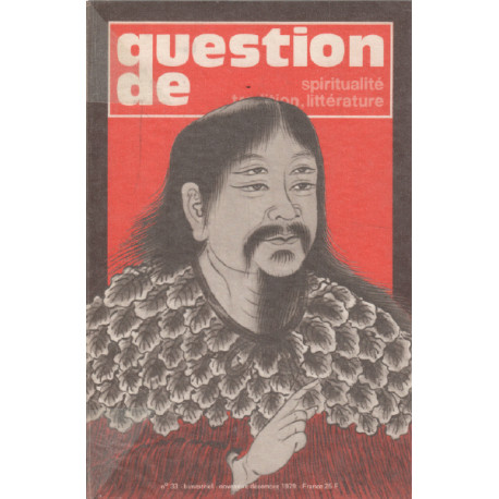 Spiritualité tradition litterature / question de n° 33