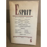 Revue esprit / juin 1962