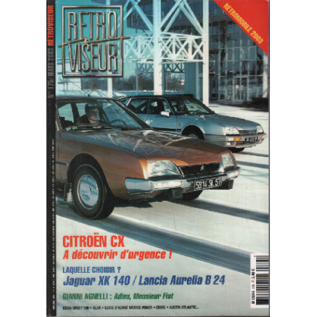 Revue rétroviseur n° 175 : dossier citroen CX , jaguar XK 140 et...