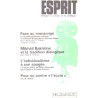 Revue esprit/ juillet -aout 1984/ face au mensonge