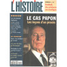 Revue l'histoire n° 222 / le cas papon : les leçons d'un procés