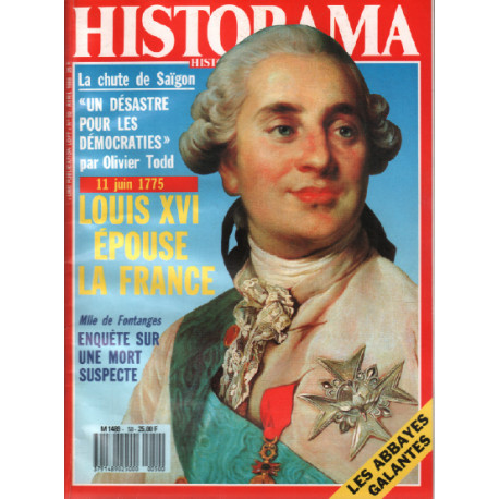 Historama n° 50 / 11 juin 1775 louis XVI épouse la france