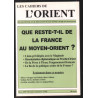 Que reste-t-il de la France au Moyen-Orient