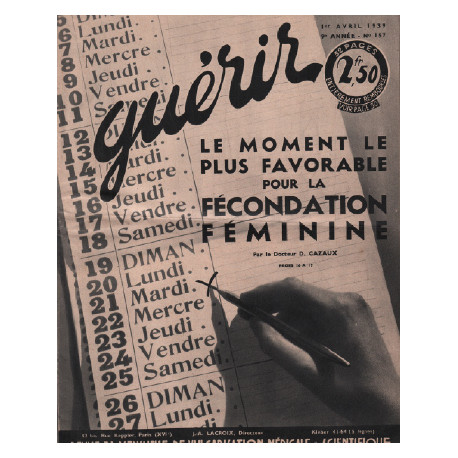 Guerir / revue bi-mensuelle de vulgarisation médicale et...