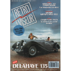 Revue rétroviseur n° 64 : dossier delahaye 135 , mercedes 300...