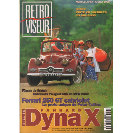 Revue rétroviseur n° 83 : dossier panhard Dyna X , ferrari 250 GT...