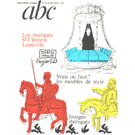 Revue ABC juin 1973 / les marques st clément luneville