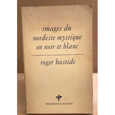 Images du modeste mystique en noir et blanc