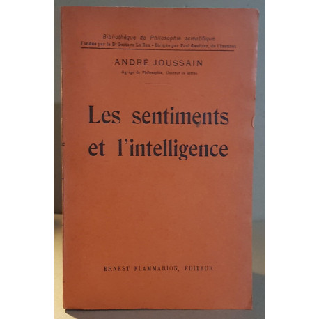 Les sentiments et l'intelligence