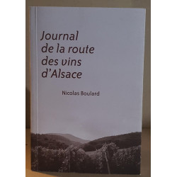 Journal de la route des vins d'Alsace / dédicace