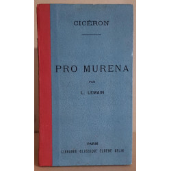 Cicéron - M.T. Ciceronis oratio pro Murena