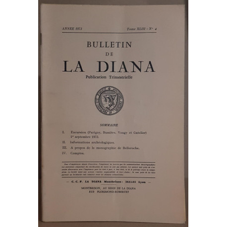 Bulletin de la Diana - Tome 43 - N°4