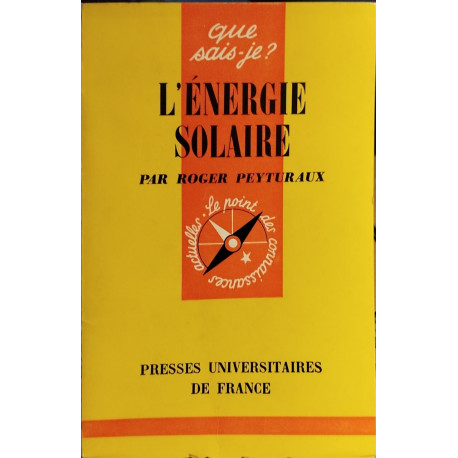 L'energie solaire