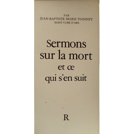 Sermons sur la mort et ce qui s'en suit