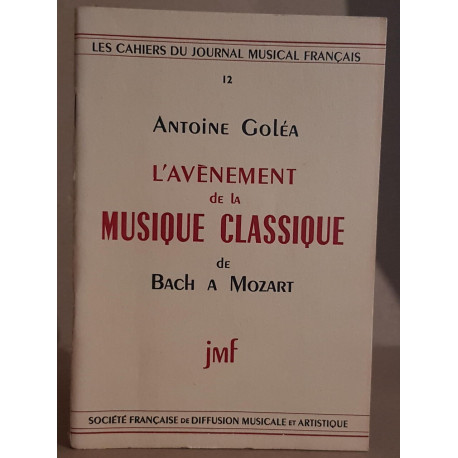 L'avènement de la musique classique de Bach à Mozart