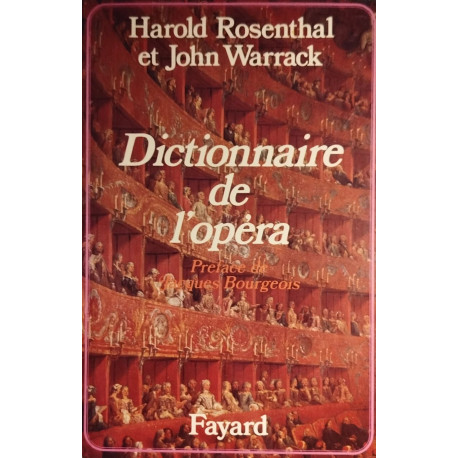 Dictionnaire de l'opéra