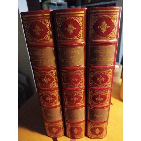 Don quichotte/ 370 illustrations de Gustave Doré/3 volumes