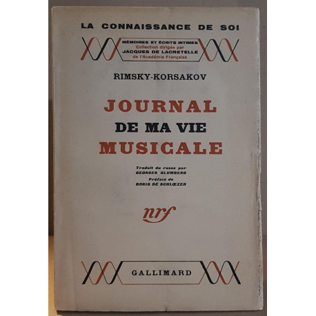 Journal de ma vie musicale (6° édition)