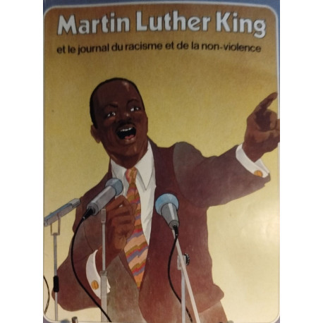 Martin luther king et le journal du racisme et de la non-violence