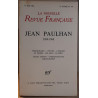 Jean Paulhan (1884-1968) - Numéro spécial de la nouvelle revue...