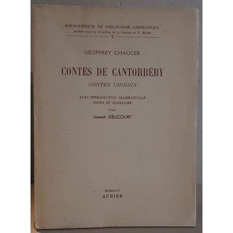 Geoffrey Chaucer - Contes de Cantorbéry (contes choisis)