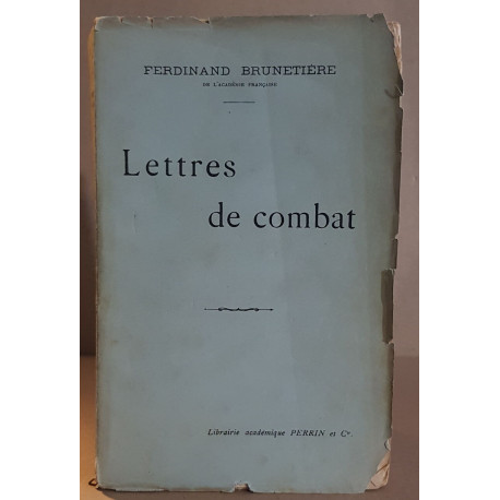 Lettres de combat