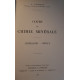 Cours de chimie minérale - Tome 1 - Généralités Métalloides - Tome...