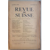 Revue de Suisse - 1° année - 20 Octobre 1951