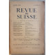 Revue de Suisse - 1° année - 20 Octobre 1951