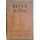 Revue de Suisse - 2° année - 30 Juin / 31 Juillet 1952 - N°9