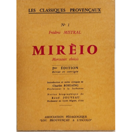 Mirèio / morceaux choisis