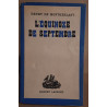 L'équinoxe de Septembre