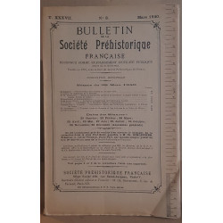 Bulletin de la société préhistorique française - Tome 37 - N°3