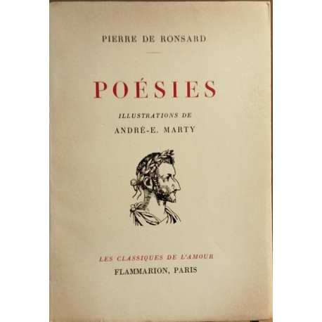 Poésies / illustrations de André-E Marty / exemplaire numéroté