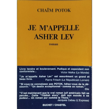Je m'appelle asher lev