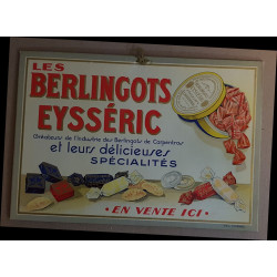Panneau publicitaire en carton - Les Berlingots Eysséric à Carpentras