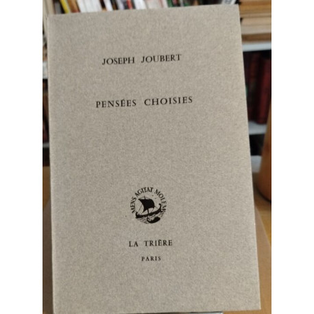 Pensées choisies
